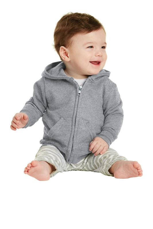 Port & CompanyÂ® Infant Core Fleece Full-Zip Hooded Sweatshirt. CAR78IZH - uslegacypromotions