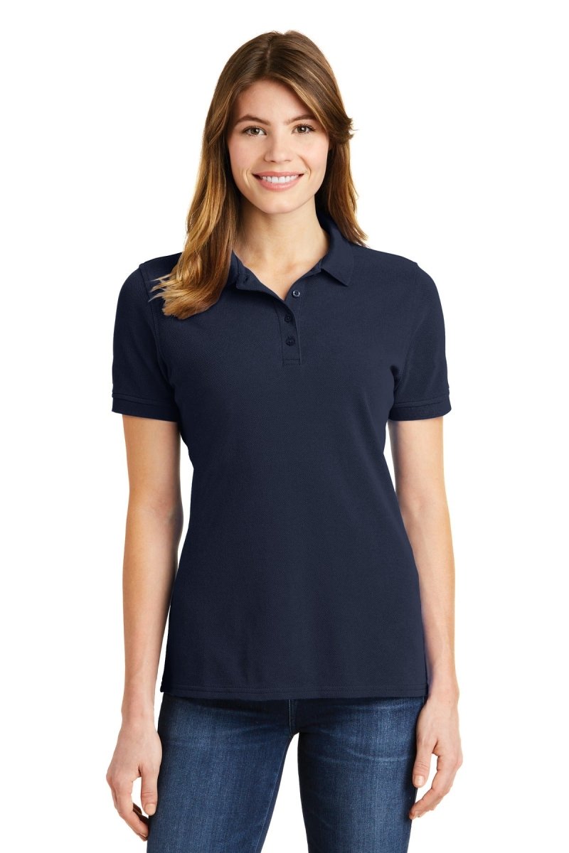 Port & CompanyÂ® Ladies Combed Ring Spun Pique Polo. LKP1500 - uslegacypromotions