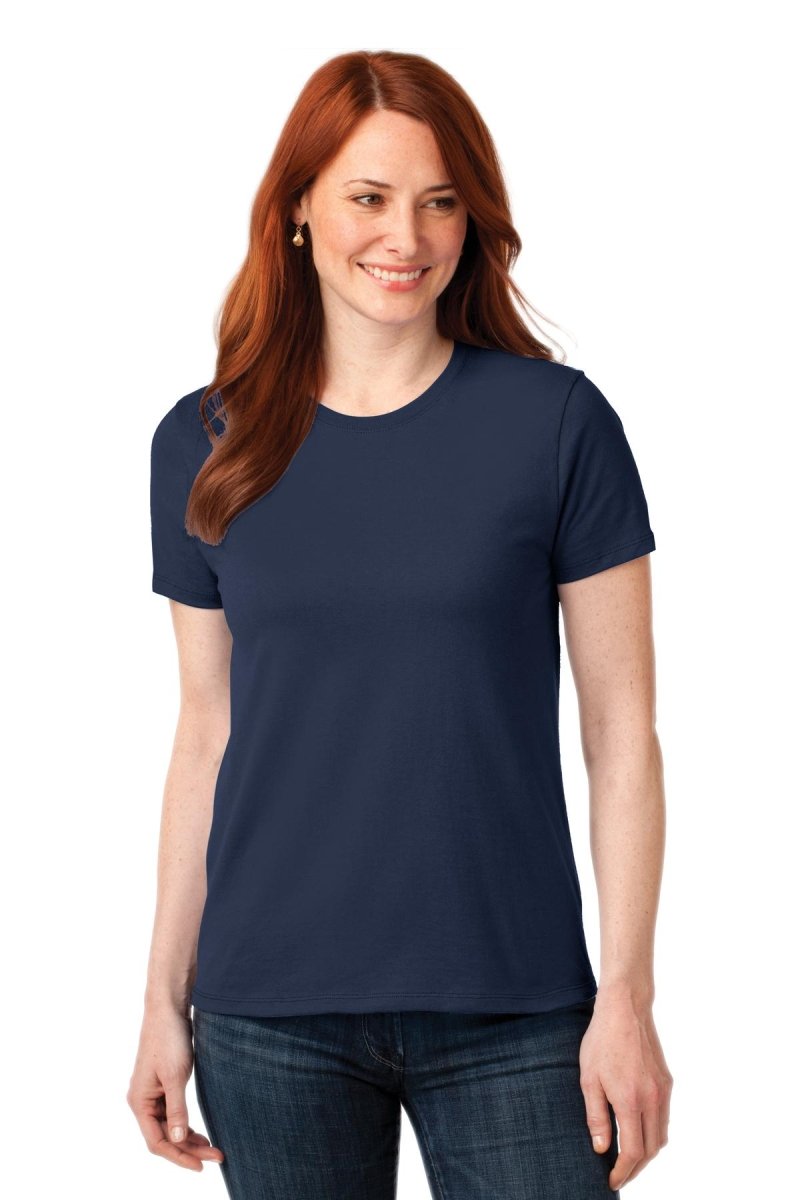 Port & CompanyÂ® Ladies Core Blend Tee. LPC55 - uslegacypromotions