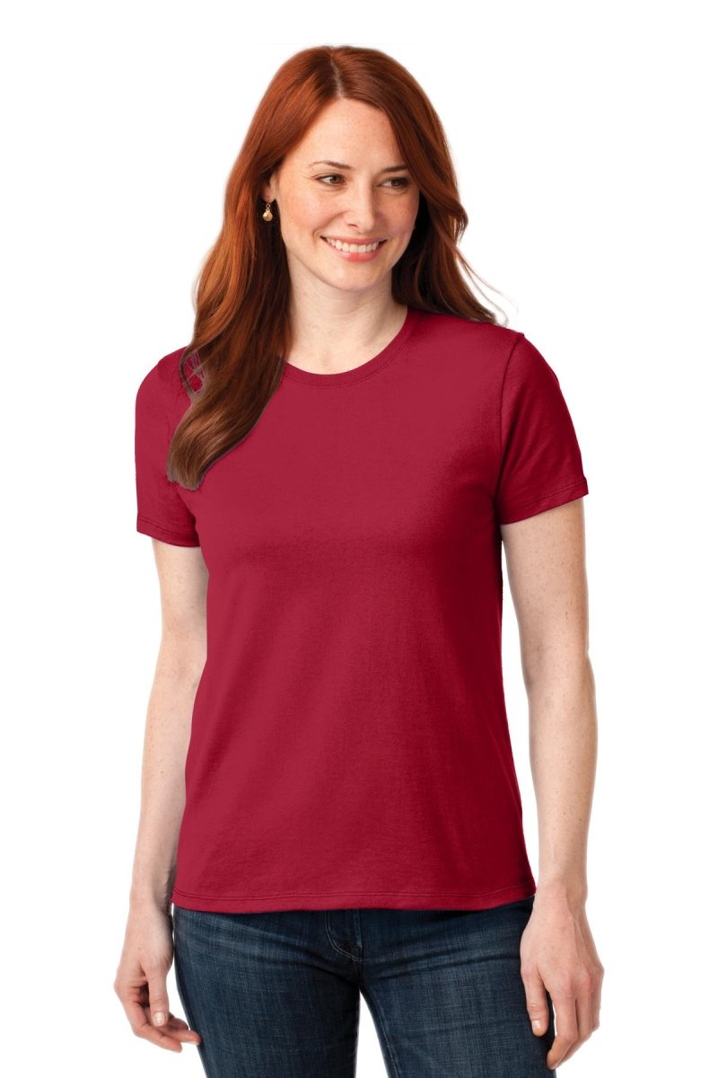 Port & CompanyÂ® Ladies Core Blend Tee. LPC55 - uslegacypromotions