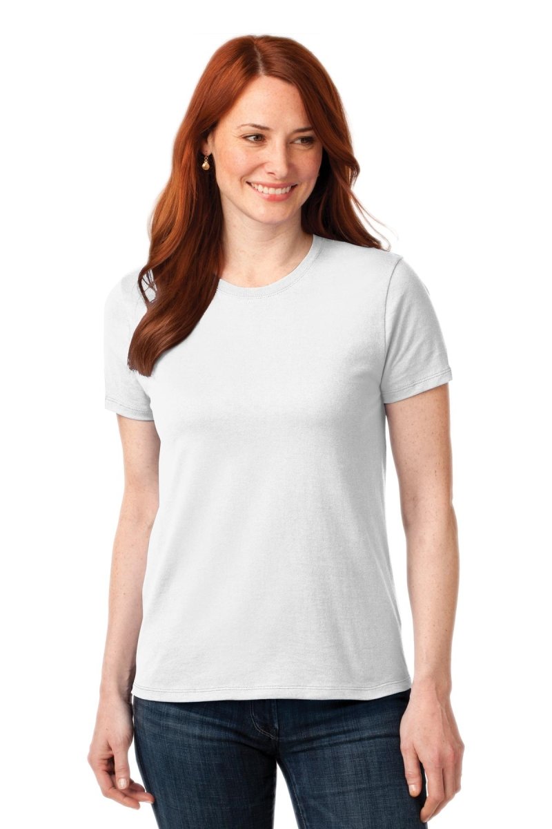 Port & CompanyÂ® Ladies Core Blend Tee. LPC55 - uslegacypromotions