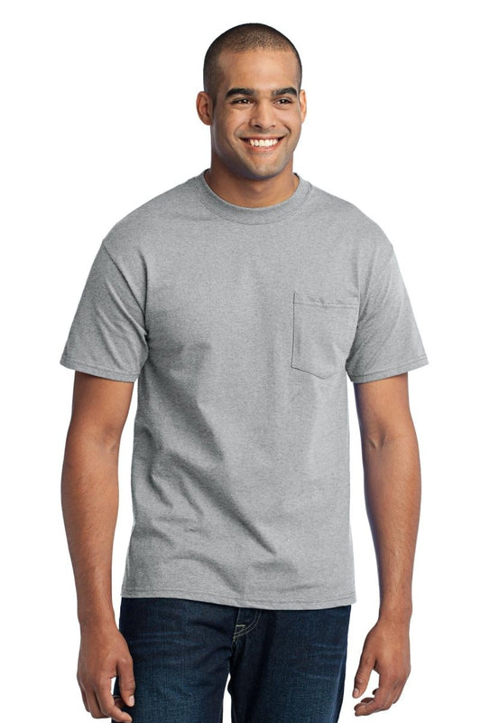 Port & CompanyÂ® Tall Core Blend Pocket Tee. PC55PT - uslegacypromotions