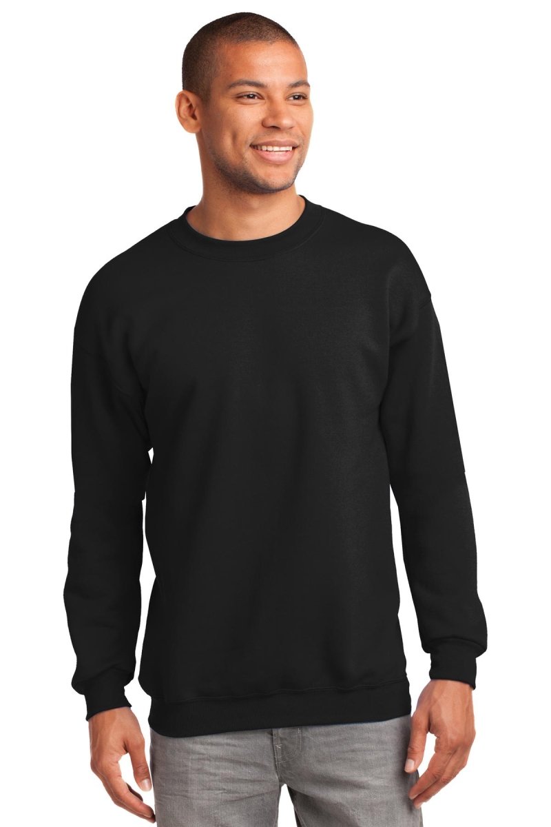 Port & CompanyÂ® Tall Essential Fleece Crewneck Sweatshirt. PC90T - uslegacypromotions