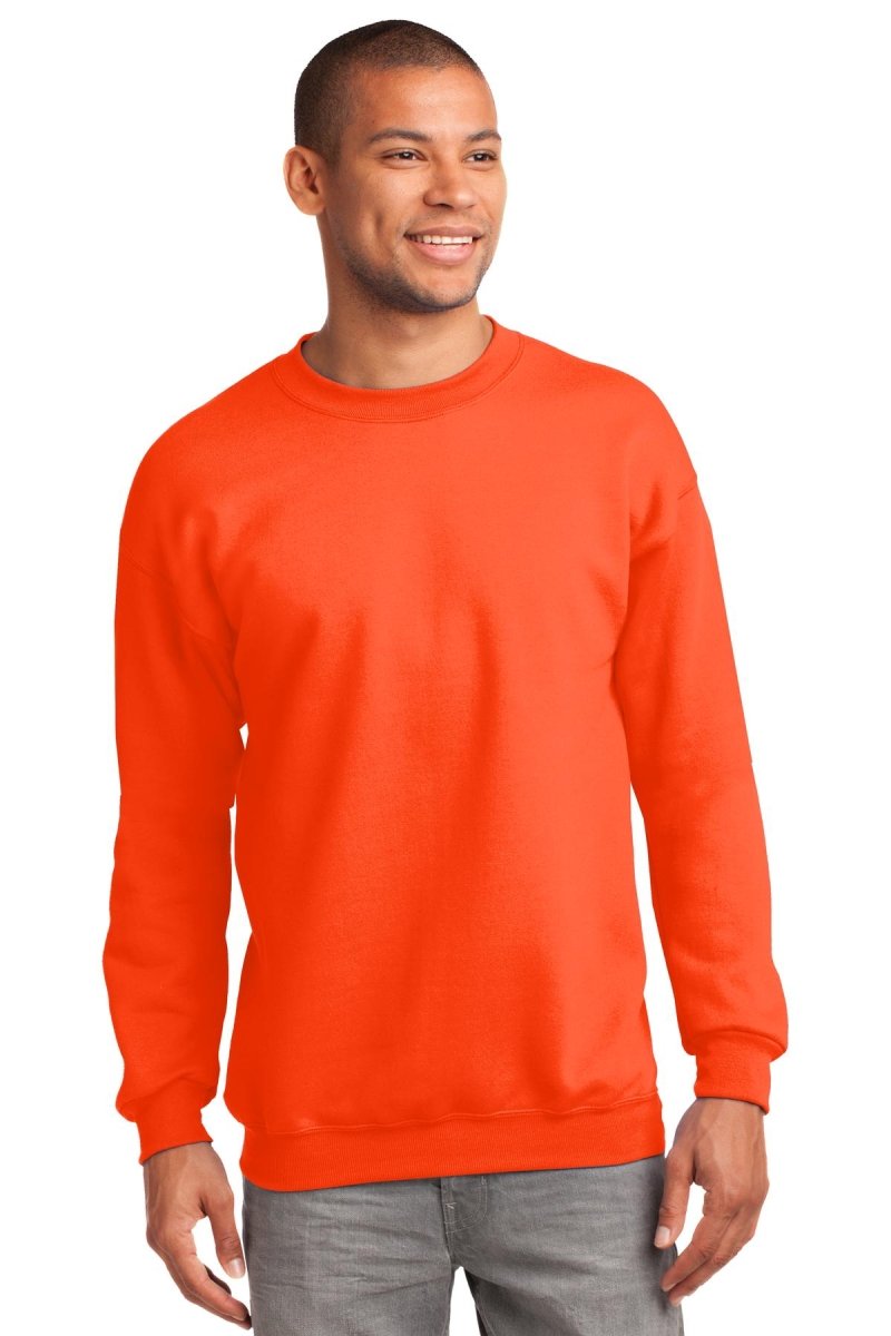 Port & CompanyÂ® Tall Essential Fleece Crewneck Sweatshirt. PC90T - uslegacypromotions