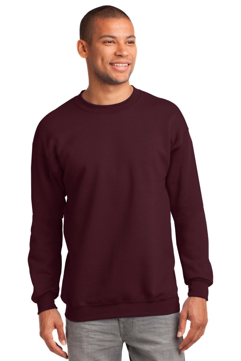 Port & CompanyÂ® Tall Essential Fleece Crewneck Sweatshirt. PC90T - uslegacypromotions