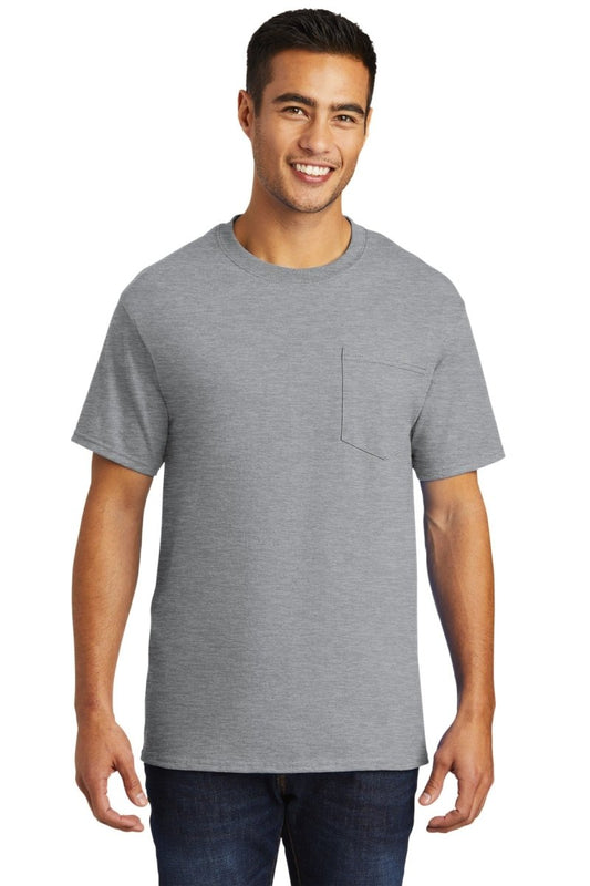 Port & CompanyÂ® - Tall Essential Pocket Tee. PC61PT - uslegacypromotions