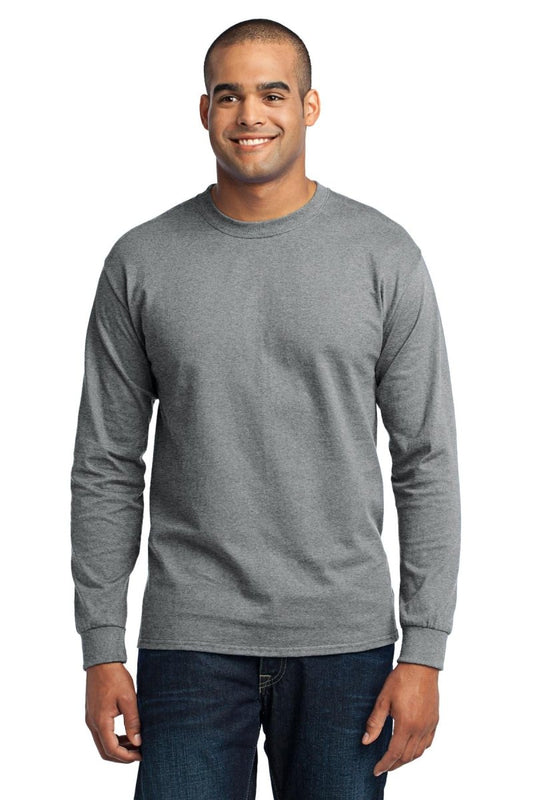 Port & CompanyÂ® Tall Long Sleeve Core Blend Tee. PC55LST - uslegacypromotions