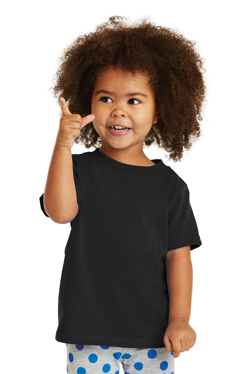 Port & CompanyÂ® Toddler Core Cotton Tee. CAR54T - uslegacypromotions