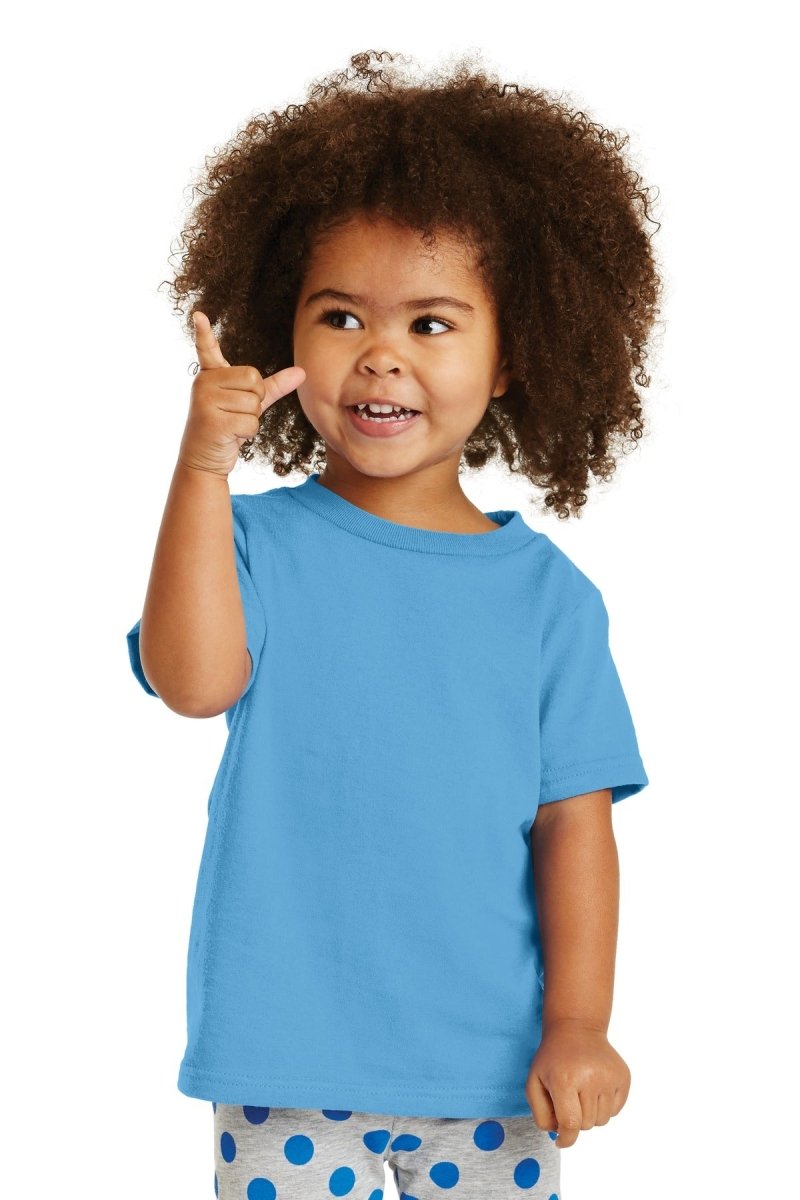 Port & CompanyÂ® Toddler Core Cotton Tee. CAR54T - uslegacypromotions