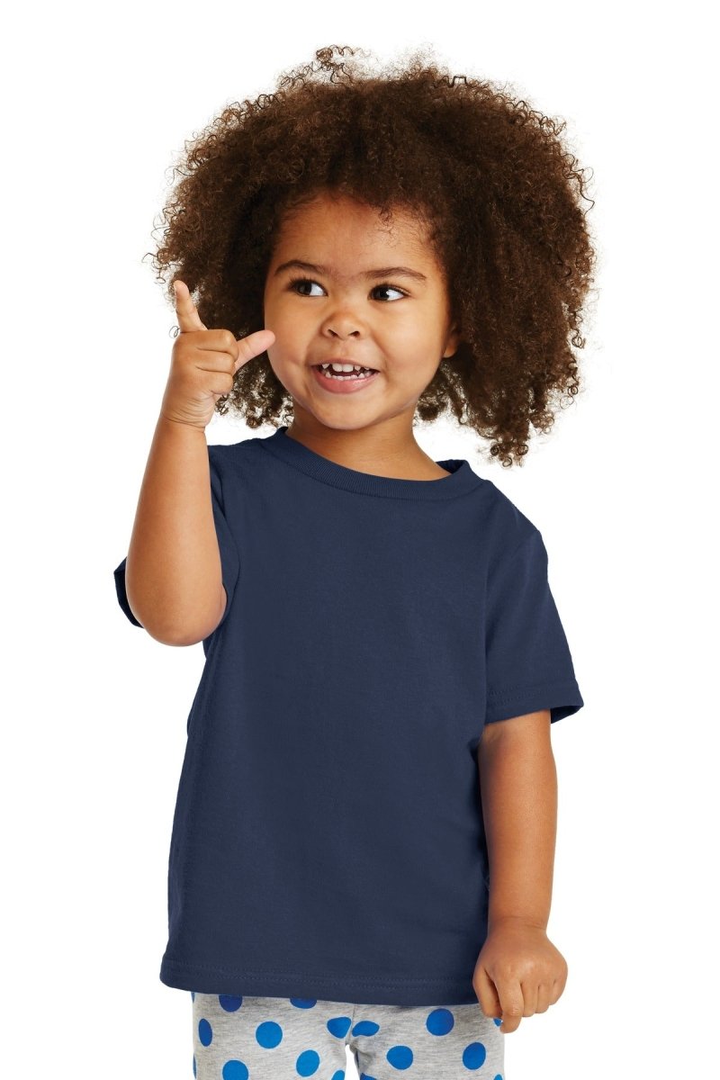 Port & CompanyÂ® Toddler Core Cotton Tee. CAR54T - uslegacypromotions