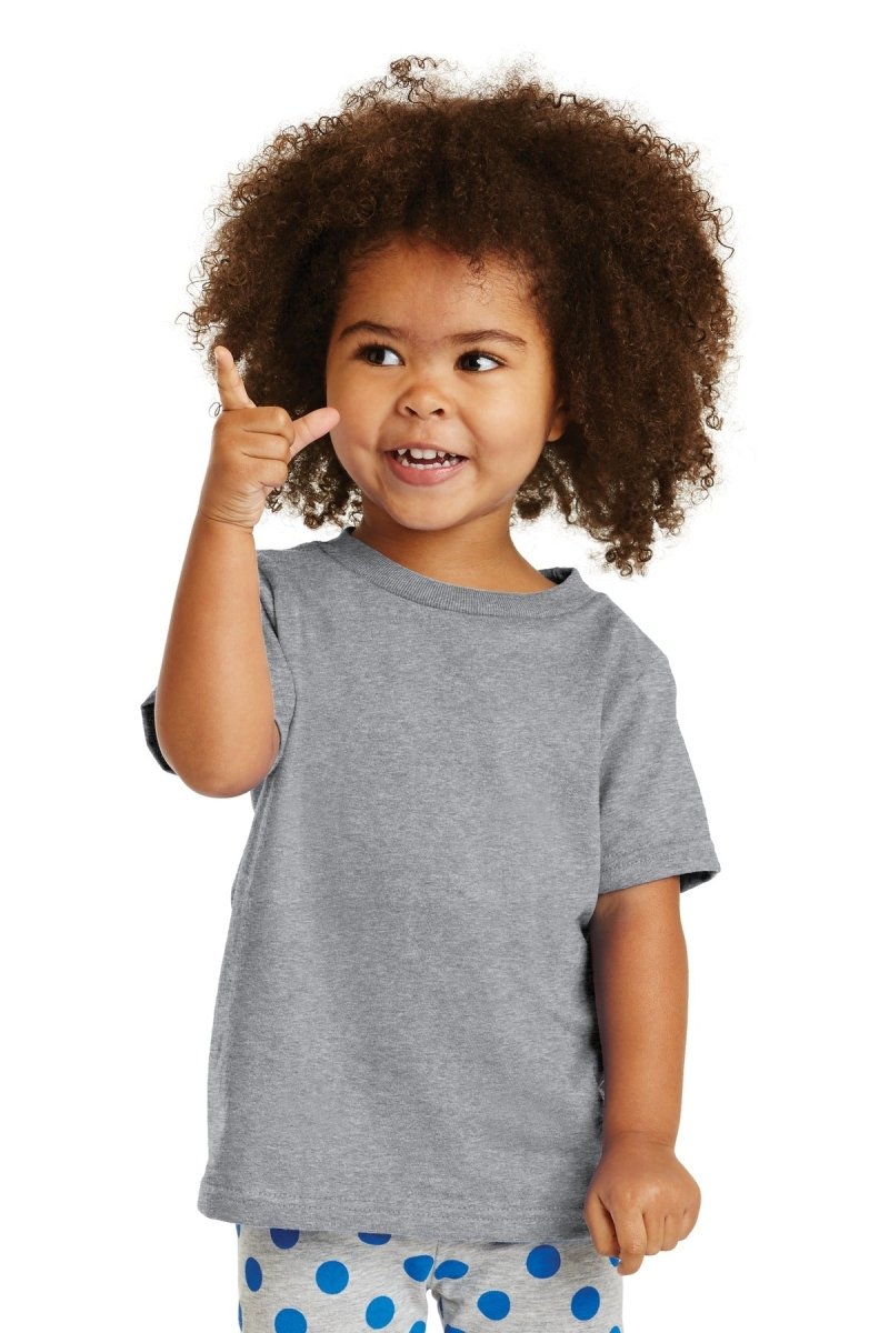 Port & CompanyÂ® Toddler Core Cotton Tee. CAR54T - uslegacypromotions