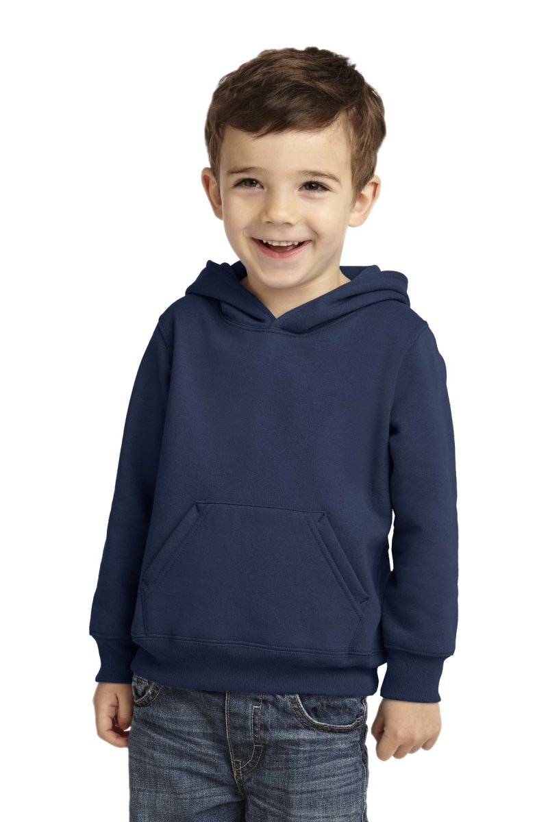 Port & CompanyÂ® Toddler Core Fleece Pullover Hooded Sweatshirt. CAR78TH - uslegacypromotions