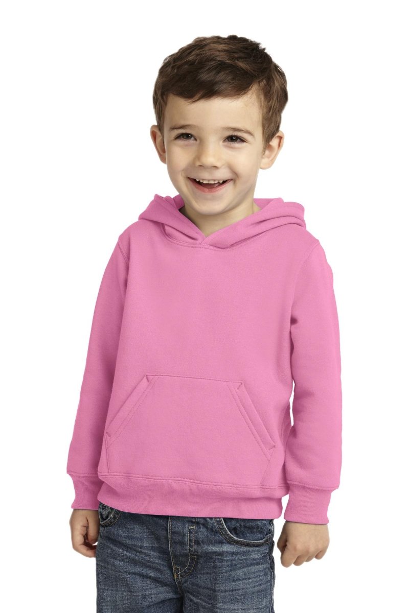 Port & CompanyÂ® Toddler Core Fleece Pullover Hooded Sweatshirt. CAR78TH - uslegacypromotions