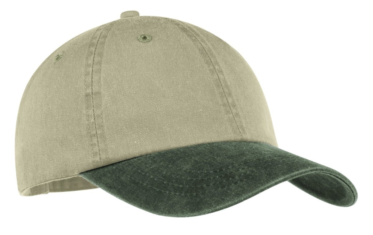 Port & CompanyÂ® -Two-Tone Pigment-Dyed Cap. CP83 - uslegacypromotions