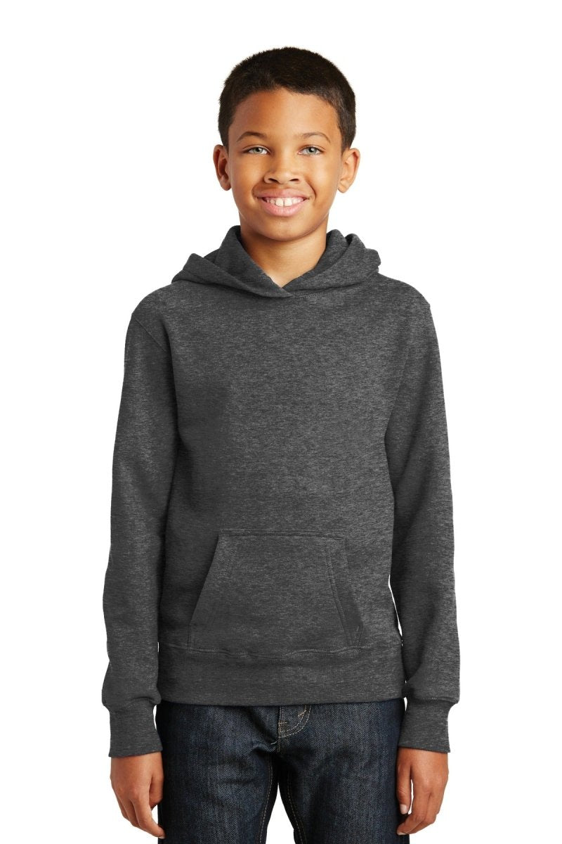 Port & CompanyÂ® Youth Fan Favorite Fleece Pullover Hooded Sweatshirt. PC850YH - uslegacypromotions