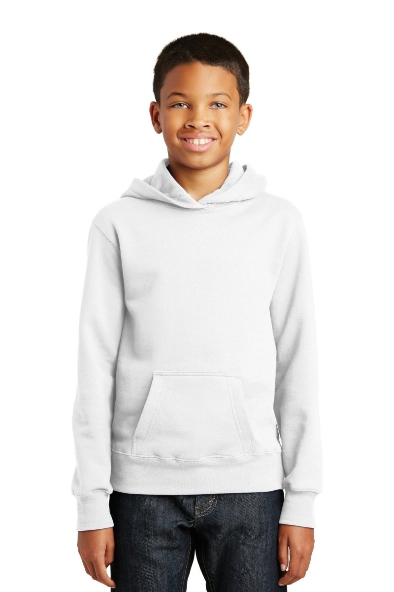 Port & CompanyÂ® Youth Fan Favorite Fleece Pullover Hooded Sweatshirt. PC850YH - uslegacypromotions