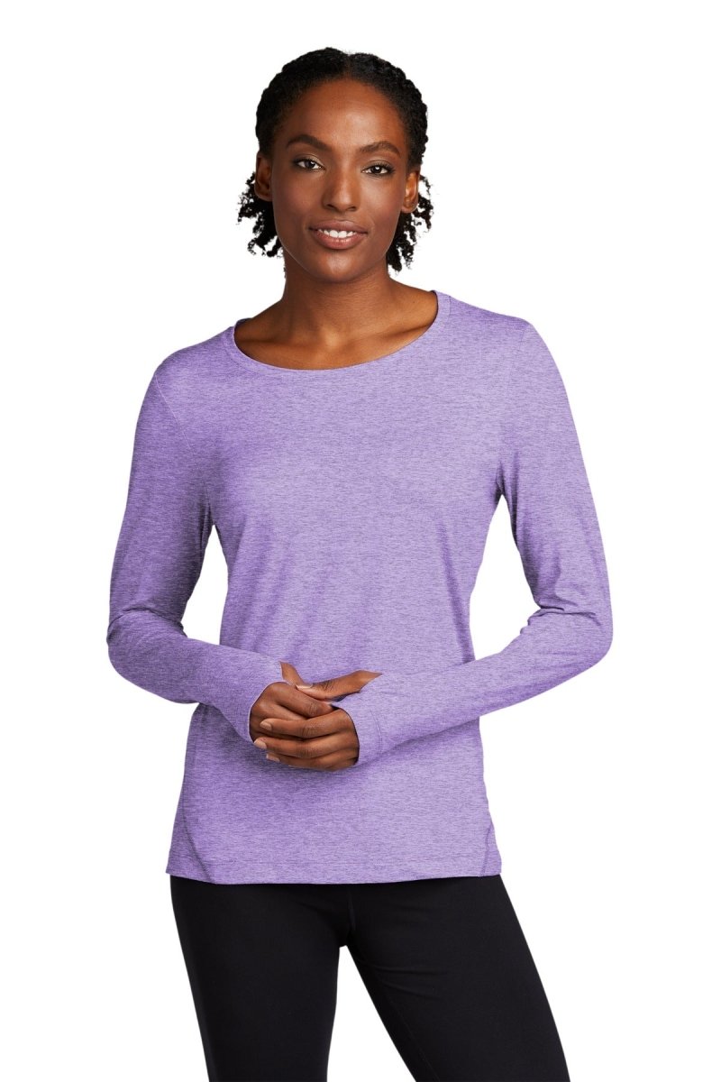 Sport-Tek Â® Ladies Exchange 1.5 Long Sleeve Crew. LST710 - uslegacypromotions