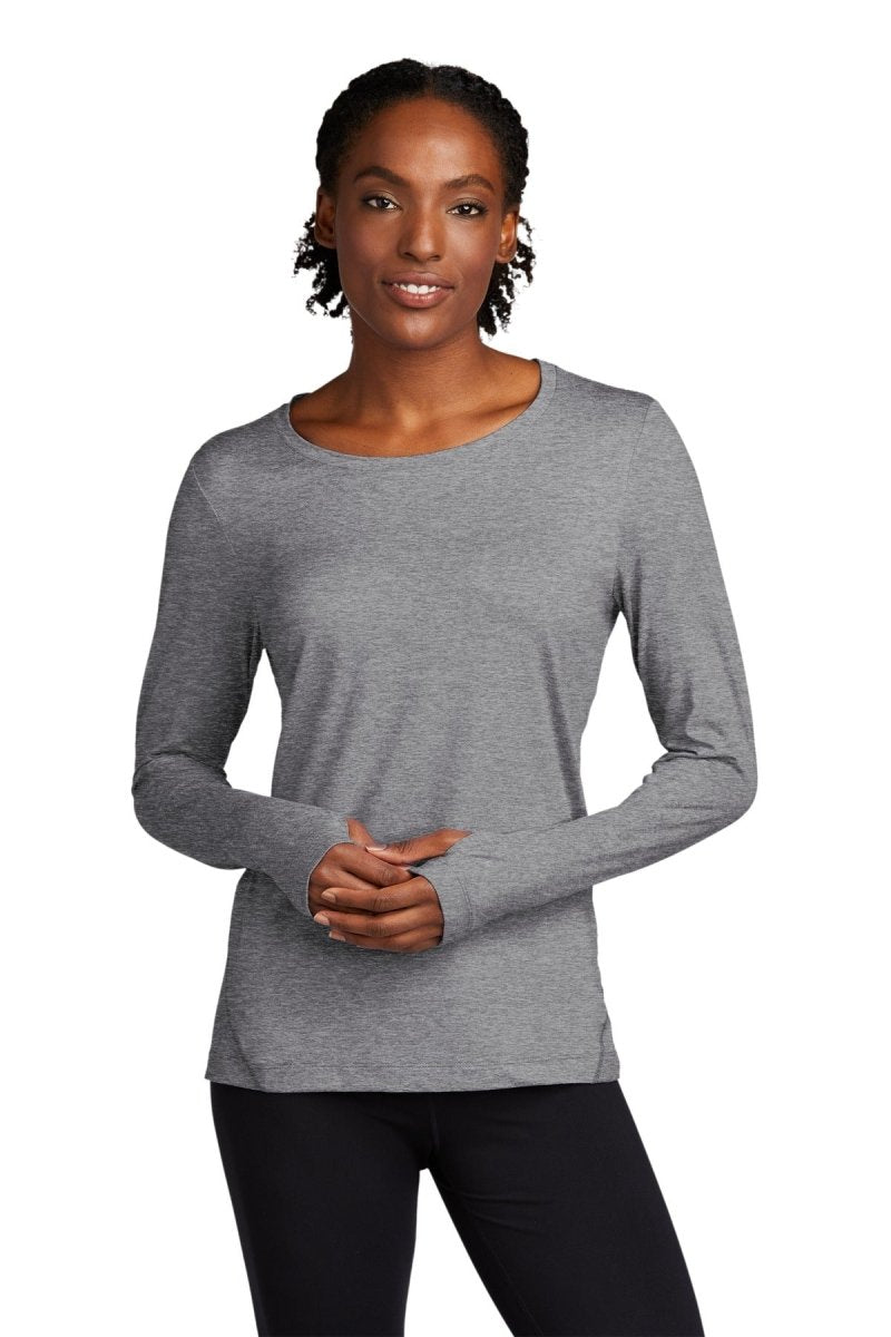 Sport-Tek Â® Ladies Exchange 1.5 Long Sleeve Crew. LST710 - uslegacypromotions