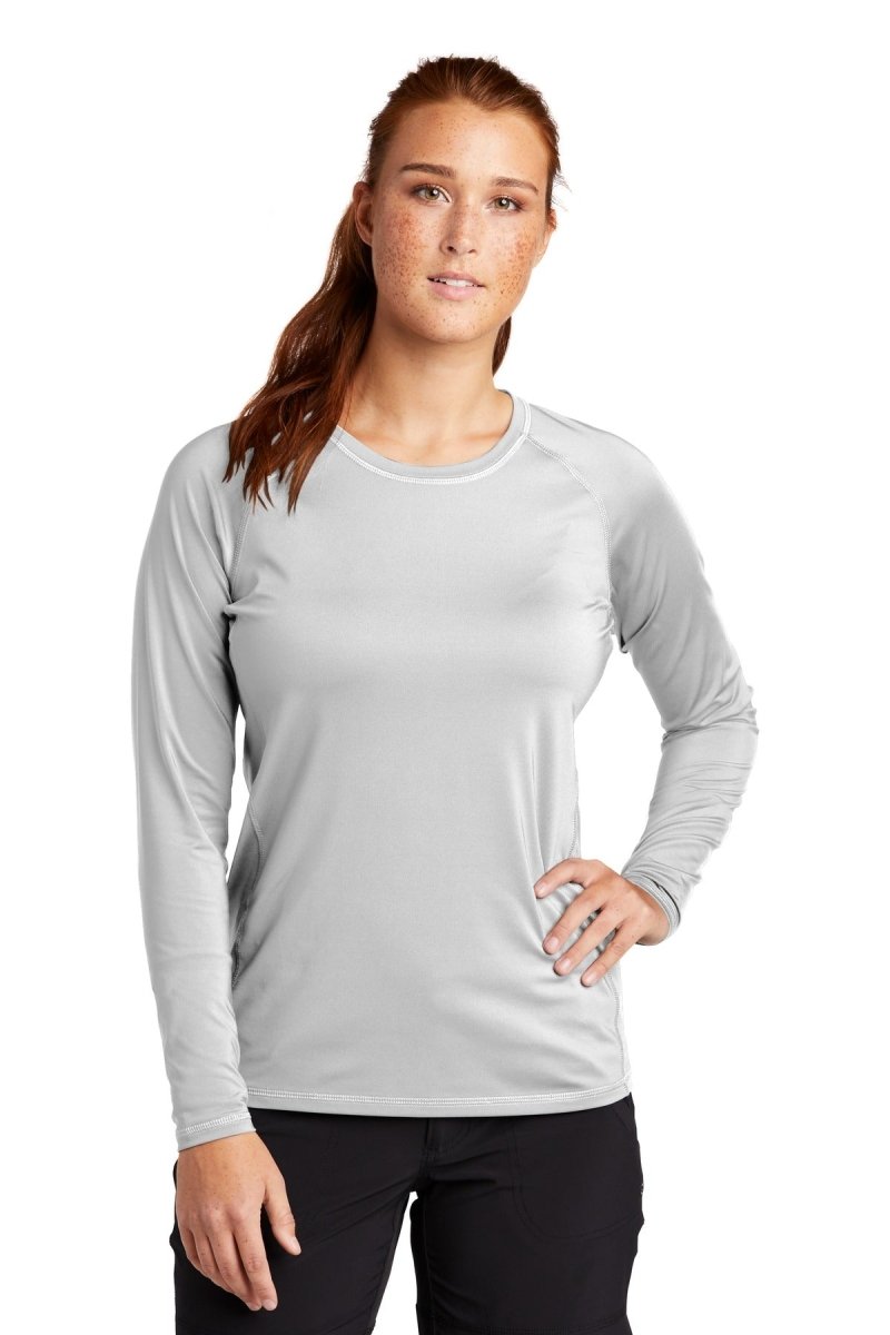 Sport-Tek Â® Ladies Long Sleeve Rashguard Tee. LST470LS - uslegacypromotions