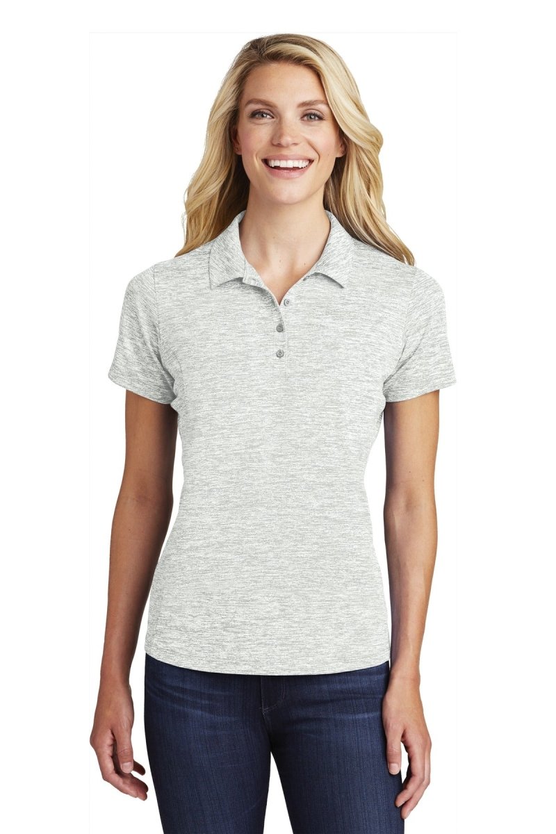 Sport-Tek Â® Ladies PosiCharge Â® Electric Heather Polo. LST590 - uslegacypromotions