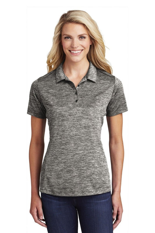 Sport-Tek Â® Ladies PosiCharge Â® Electric Heather Polo. LST590 - uslegacypromotions