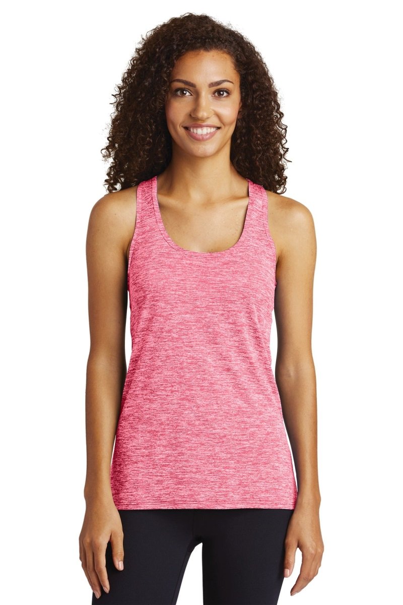 Sport-Tek Â® Ladies PosiCharge Â® Electric Heather Racerback Tank. LST396 - uslegacypromotions