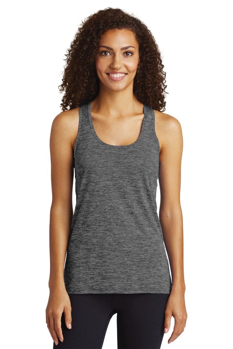 Sport-Tek Â® Ladies PosiCharge Â® Electric Heather Racerback Tank. LST396 - uslegacypromotions