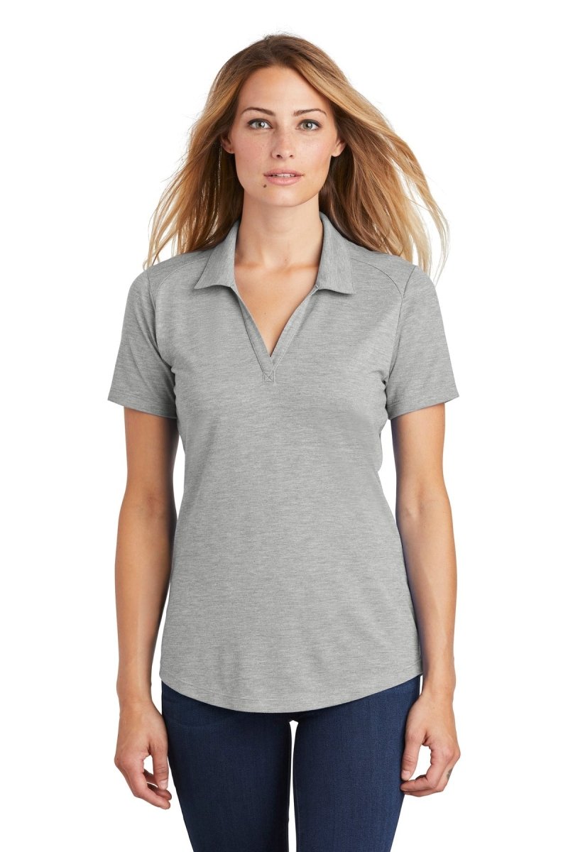 Sport-Tek Â® Ladies PosiCharge Â® Tri-Blend Wicking Polo. LST405 - uslegacypromotions