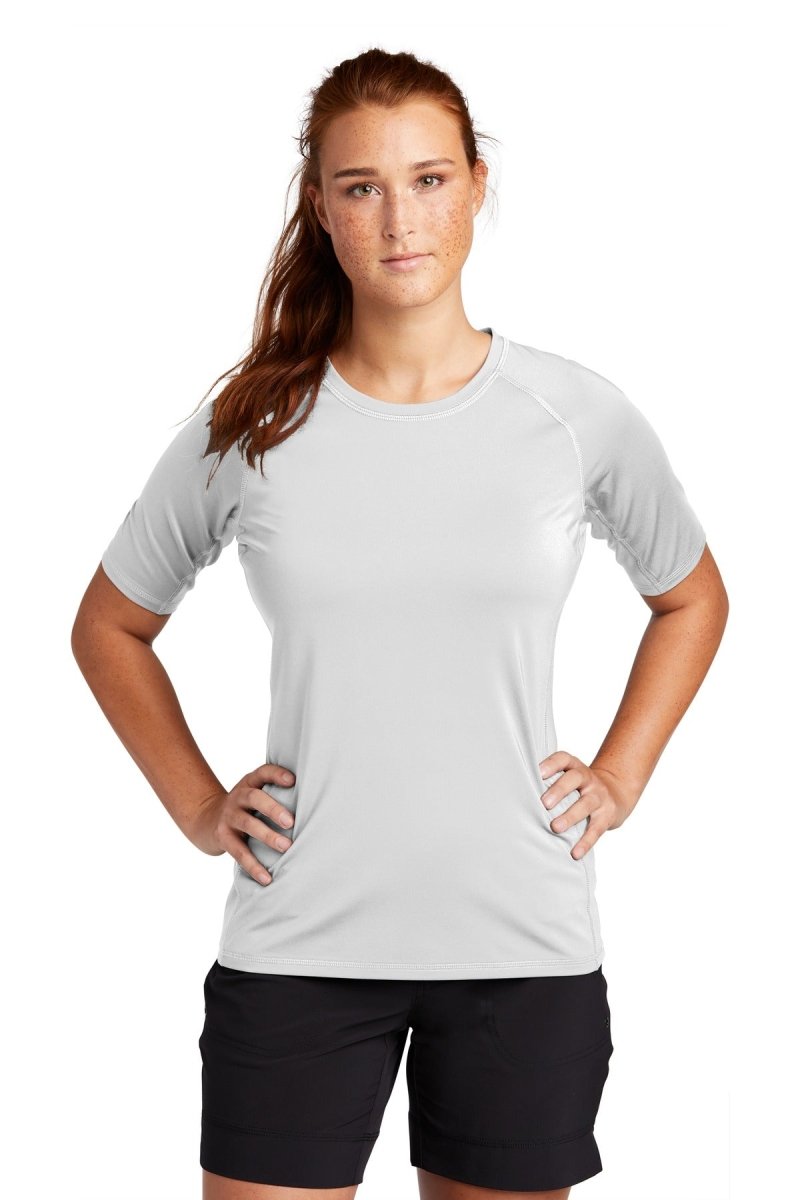 Sport-Tek Â® Ladies Rashguard Tee. LST470 - uslegacypromotions