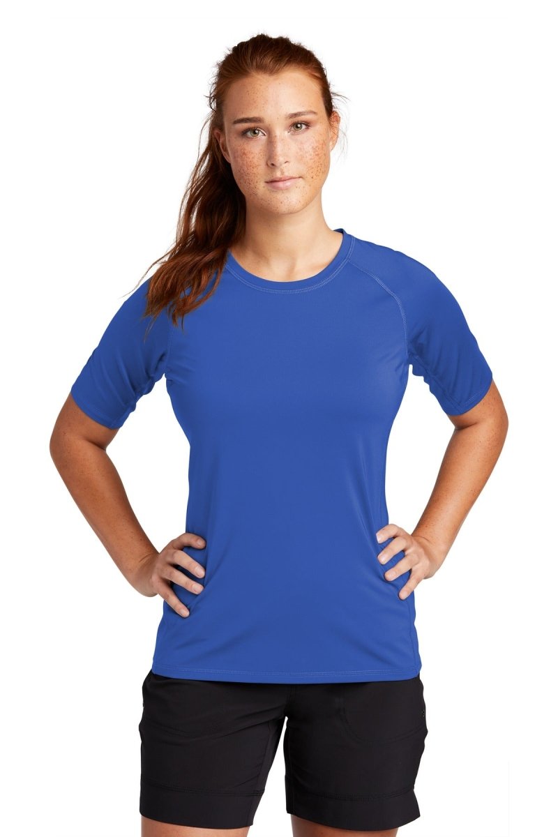 Sport-Tek Â® Ladies Rashguard Tee. LST470 - uslegacypromotions