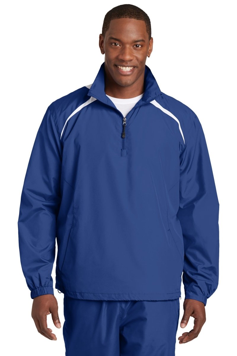 Sport-TekÂ® 1/2-Zip Wind Shirt. JST75 - uslegacypromotions