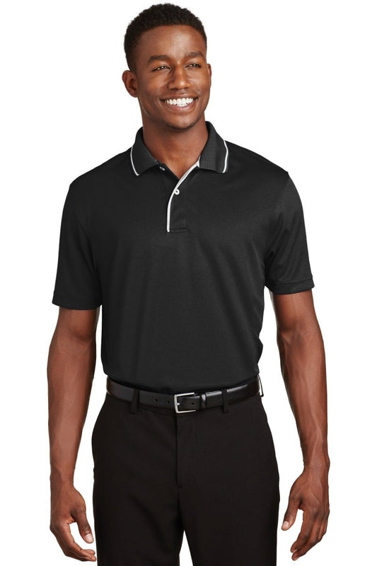 Sport-TekÂ® Dri-MeshÂ® Polo with Tipped Collar and Piping. K467 - uslegacypromotions