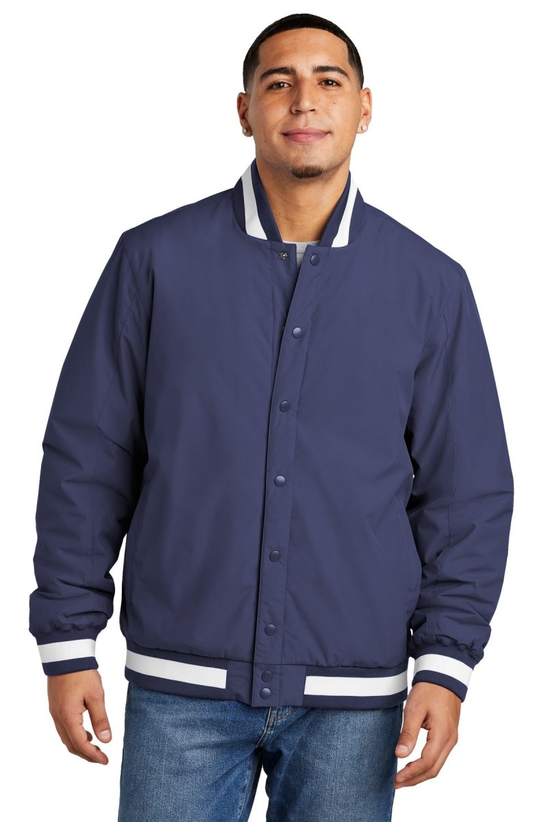 Sport-TekÂ® Insulated Varsity Jacket JST58 - uslegacypromotions