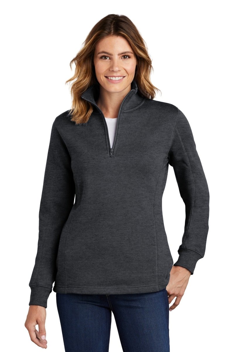 Sport-TekÂ® Ladies 1/4-Zip Sweatshirt. LST253 - uslegacypromotions