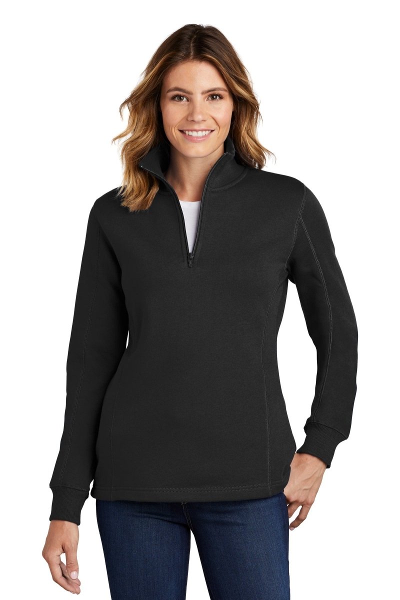 Sport-TekÂ® Ladies 1/4-Zip Sweatshirt. LST253 - uslegacypromotions