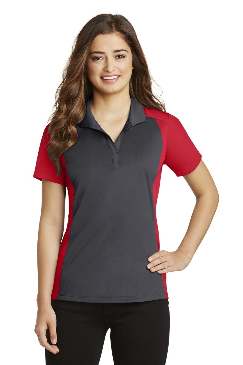 Sport-TekÂ® Ladies Colorblock Micropique Sport-WickÂ® Polo. LST652 - uslegacypromotions