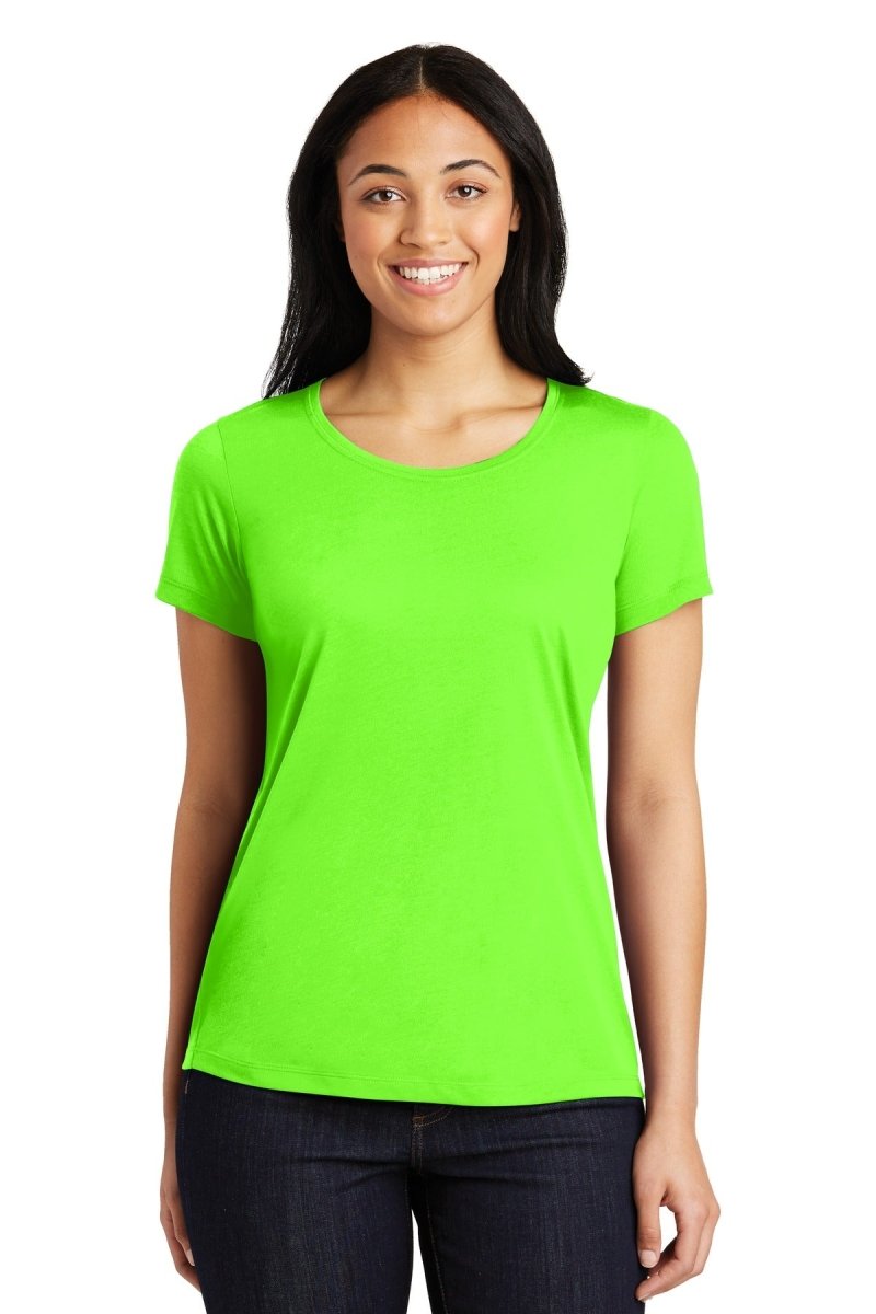 Sport-TekÂ® Ladies PosiChargeÂ® Competitorâ„¢ Cotton Touchâ„¢ Scoop Neck Tee. LST450 - uslegacypromotions