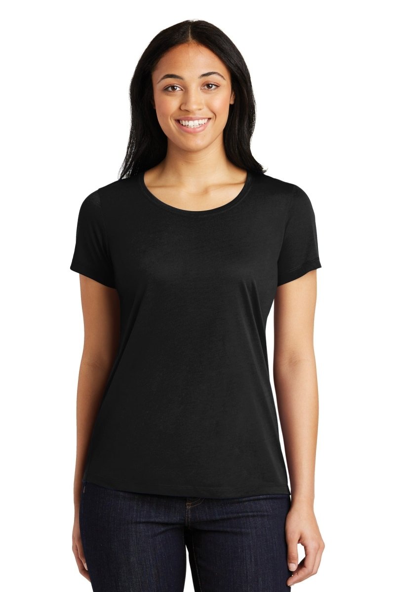 Sport-TekÂ® Ladies PosiChargeÂ® Competitorâ„¢ Cotton Touchâ„¢ Scoop Neck Tee. LST450 - uslegacypromotions
