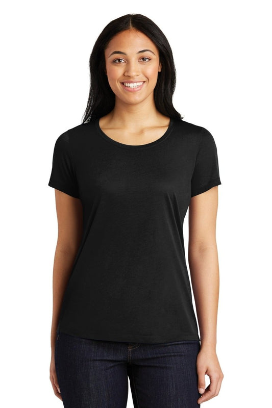 Sport-TekÂ® Ladies PosiChargeÂ® Competitorâ„¢ Cotton Touchâ„¢ Scoop Neck Tee. LST450 - uslegacypromotions