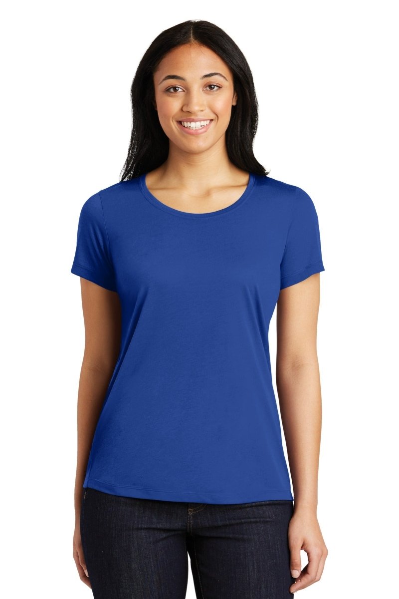 Sport-TekÂ® Ladies PosiChargeÂ® Competitorâ„¢ Cotton Touchâ„¢ Scoop Neck Tee. LST450 - uslegacypromotions