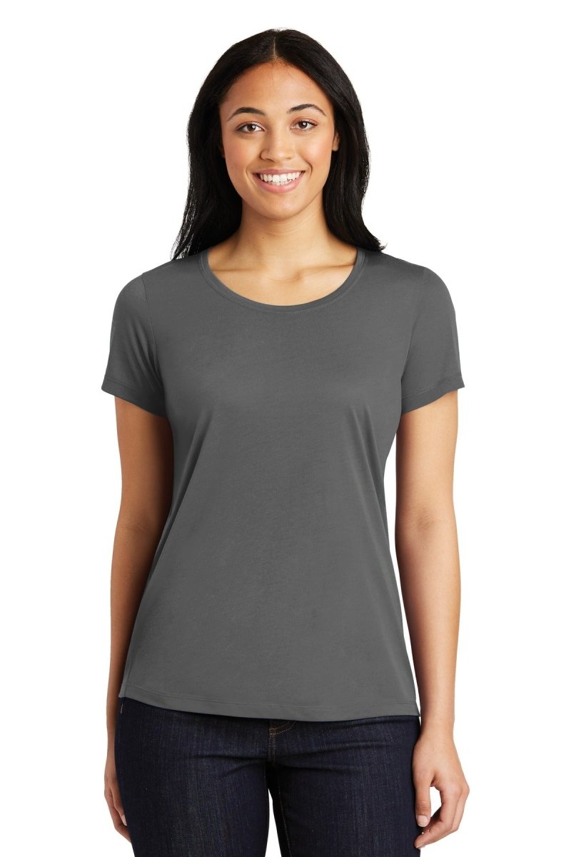 Sport-TekÂ® Ladies PosiChargeÂ® Competitorâ„¢ Cotton Touchâ„¢ Scoop Neck Tee. LST450 - uslegacypromotions