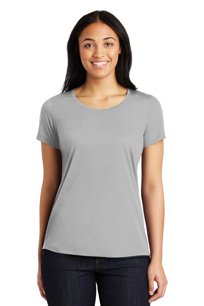 Sport-TekÂ® Ladies PosiChargeÂ® Competitorâ„¢ Cotton Touchâ„¢ Scoop Neck Tee. LST450 - uslegacypromotions