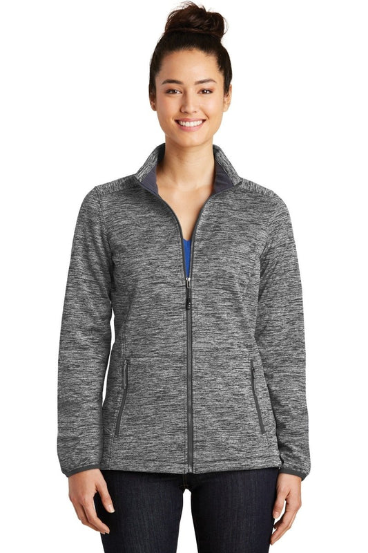 Sport-TekÂ® Ladies PosiChargeÂ® Electric Heather Soft Shell Jacket. LST30 - uslegacypromotions