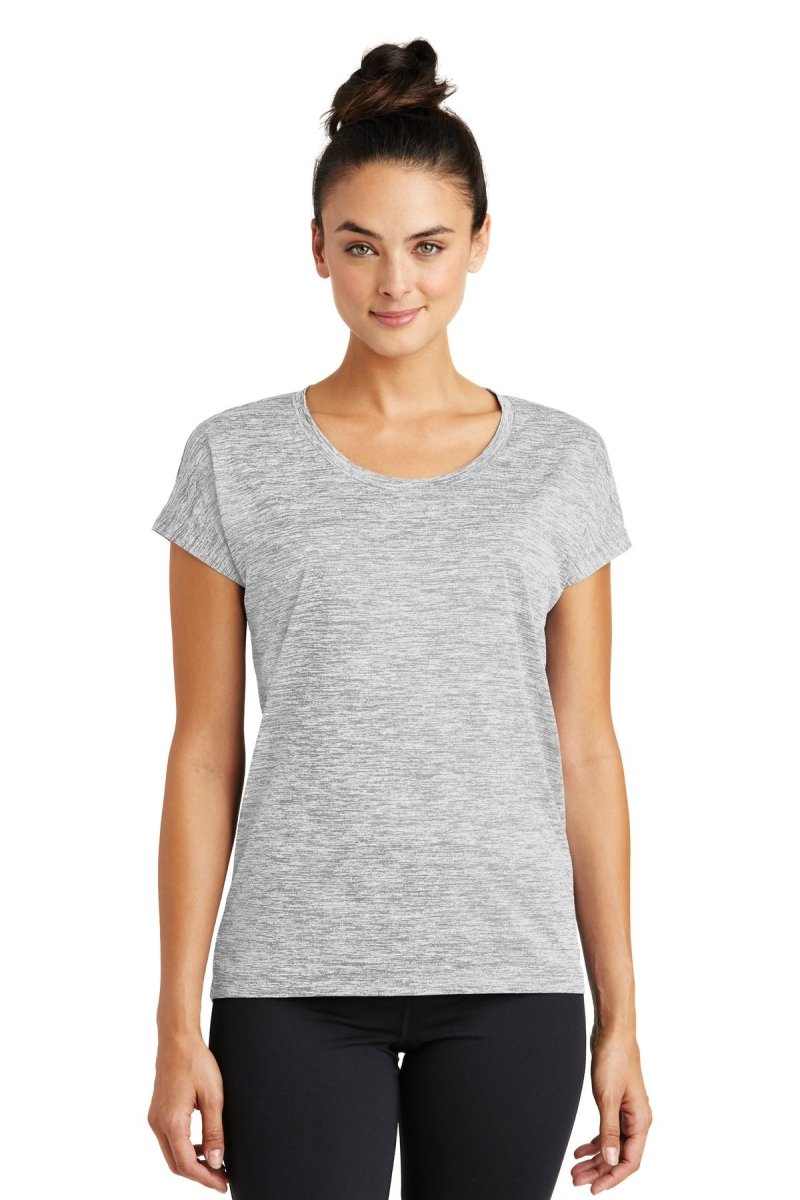 Sport-TekÂ® Ladies PosiChargeÂ® Electric Heather Sporty Tee. LST390 - uslegacypromotions