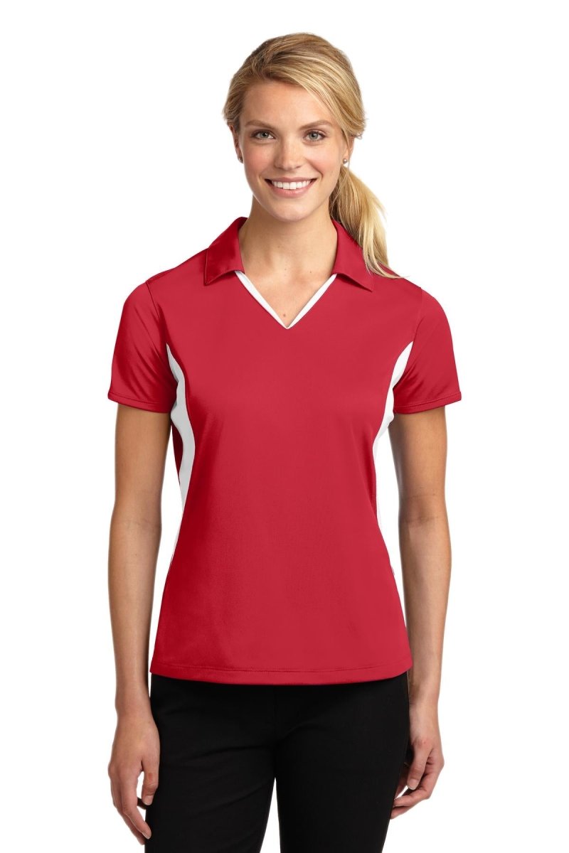 Sport-TekÂ® Ladies Side Blocked Micropique Sport-WickÂ® Polo. LST655 - uslegacypromotions