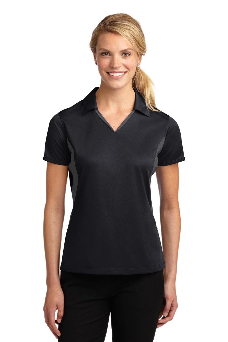 Sport-TekÂ® Ladies Side Blocked Micropique Sport-WickÂ® Polo. LST655 - uslegacypromotions