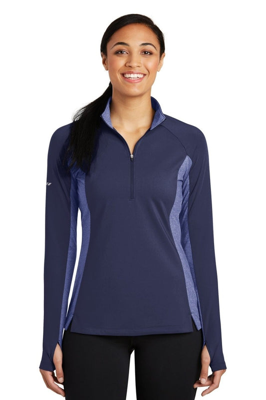 Sport-TekÂ® Ladies Sport-WickÂ® Stretch Contrast 1/4-Zip Pullover. LST854 - uslegacypromotions