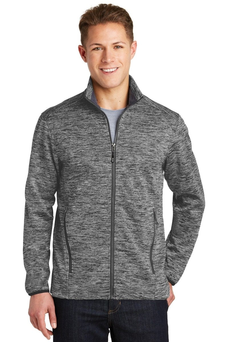 Sport-TekÂ® PosiChargeÂ® Electric Heather Soft Shell Jacket. JST30 - uslegacypromotions