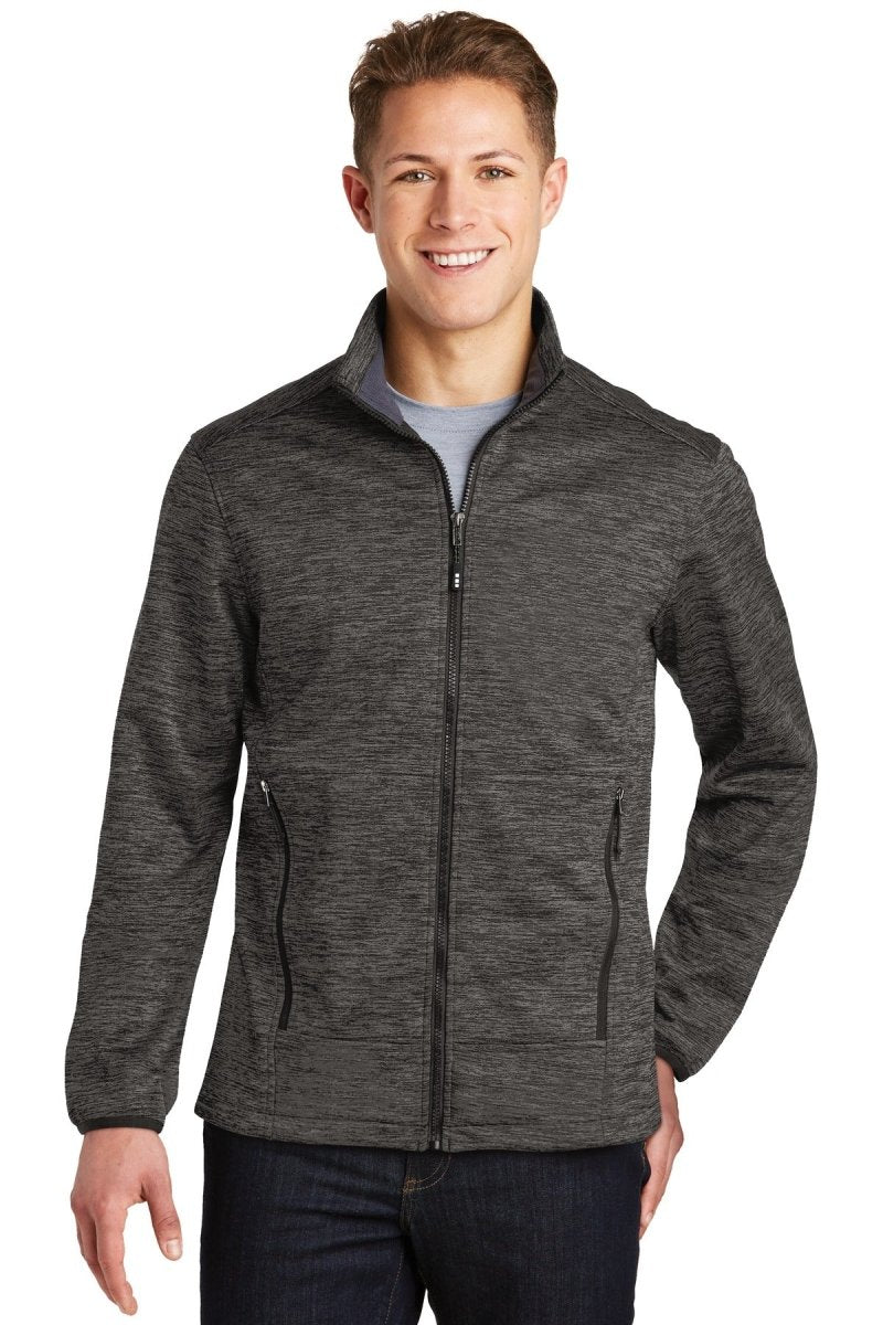 Sport-TekÂ® PosiChargeÂ® Electric Heather Soft Shell Jacket. JST30 - uslegacypromotions