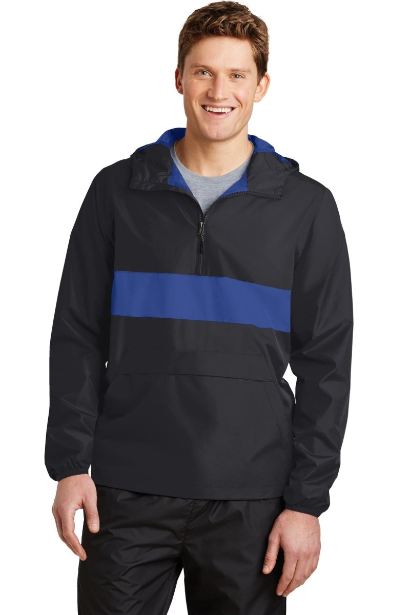 Sport-TekÂ® Zipped Pocket Anorak. JST65 - uslegacypromotions